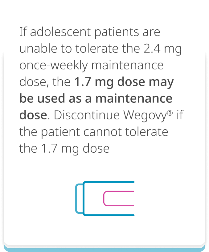adolescent dose